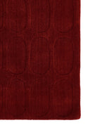 Momeni Contour CON-2 Burgundy Hand Woven Area Rug