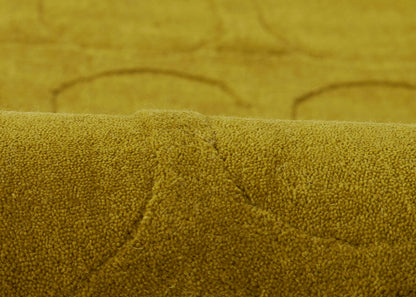 Momeni Contour CON-2 Mustard Hand Woven Area Rug