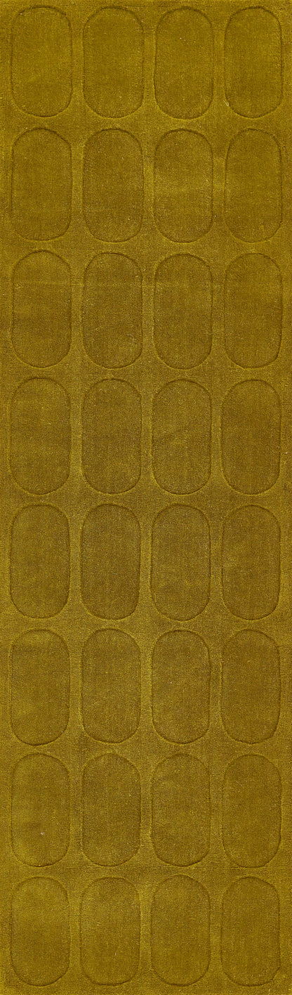 Momeni Contour CON-2 Mustard Hand Woven Area Rug