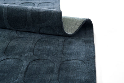 Momeni Contour CON-2 Navy Hand Woven Area Rug