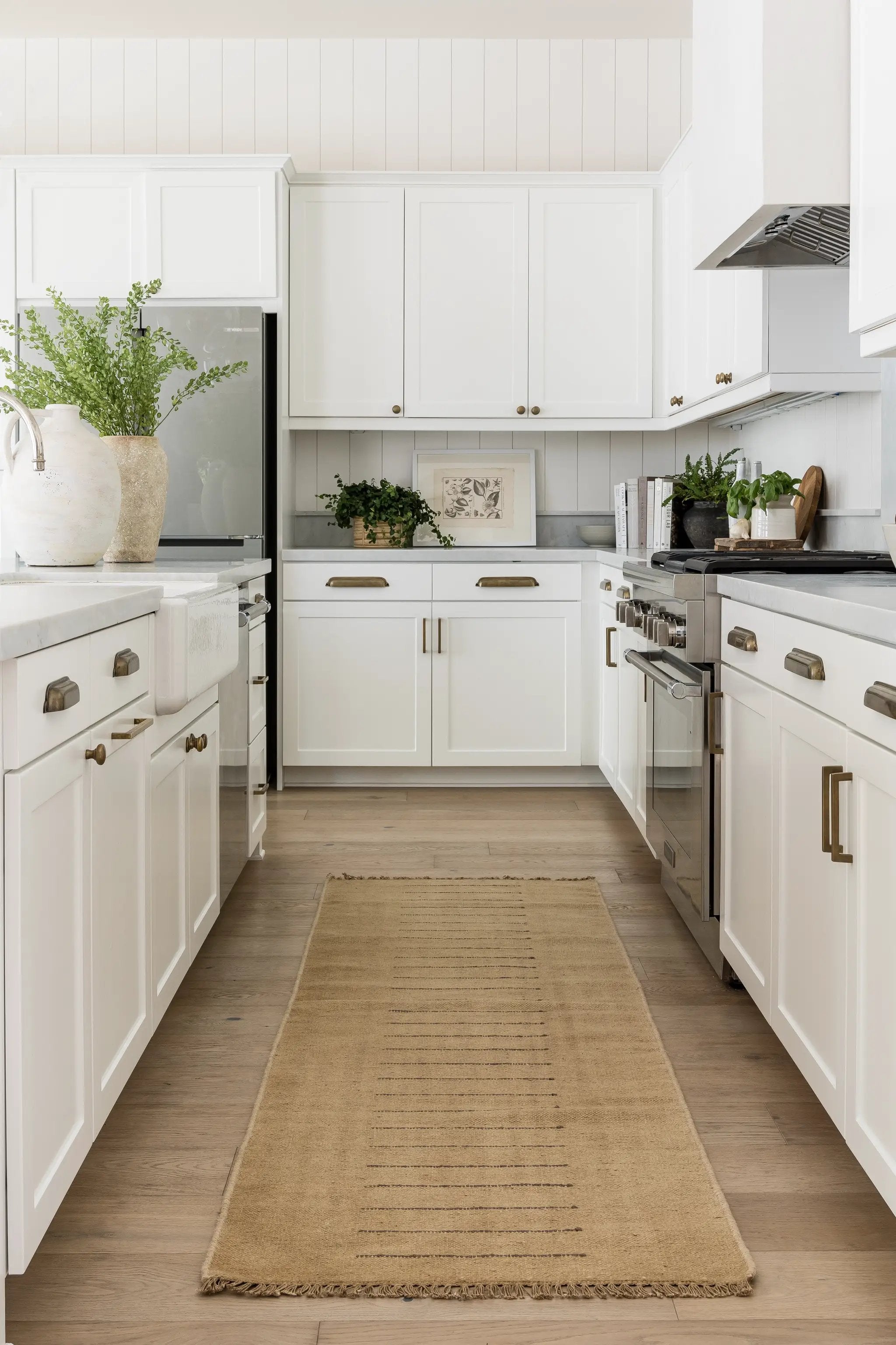 Corfu COF-1 Beige Area Rug by Pure Salt by Momeni
