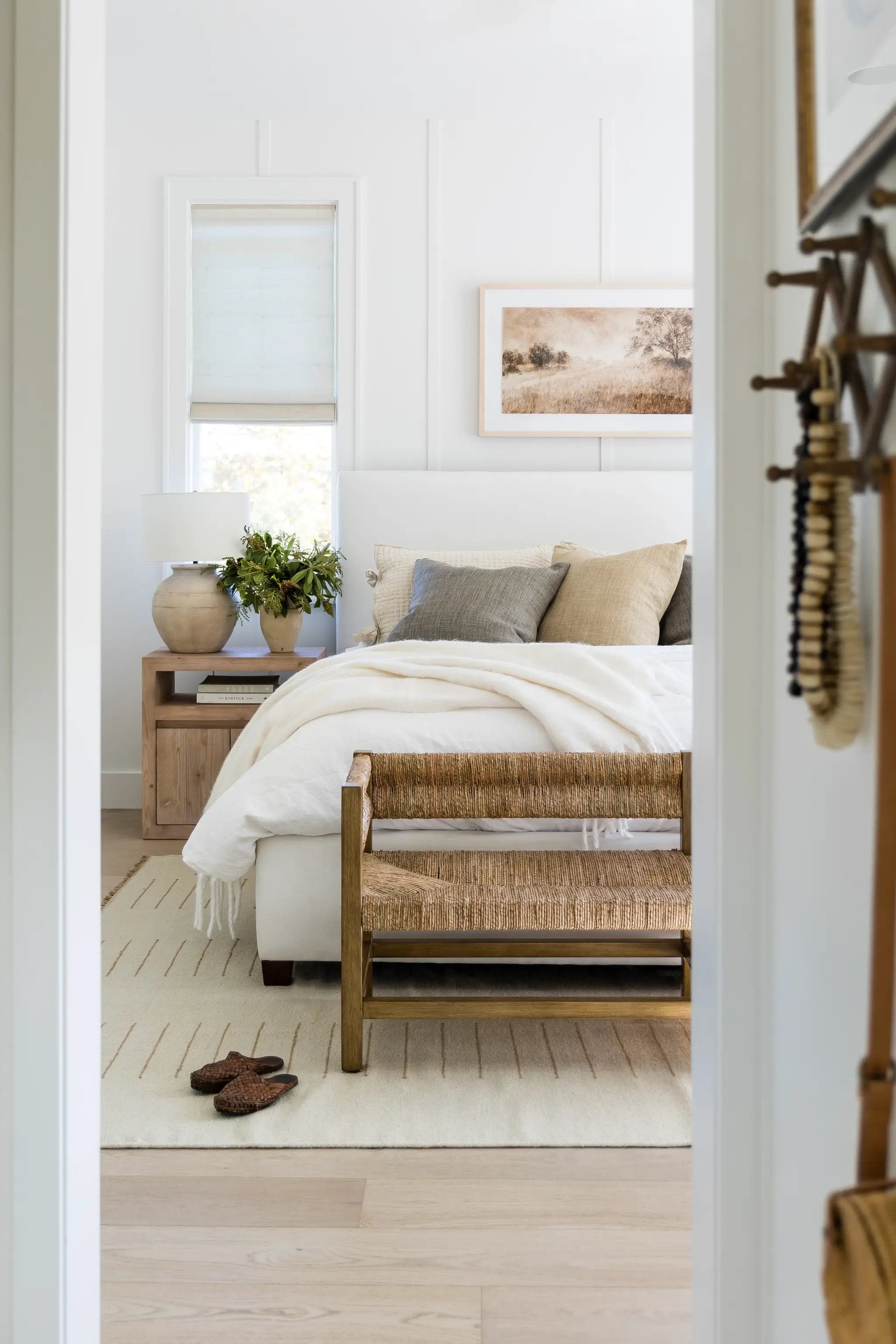 Corfu COF-1 Ivory Area Rug by Pure Salt by Momeni