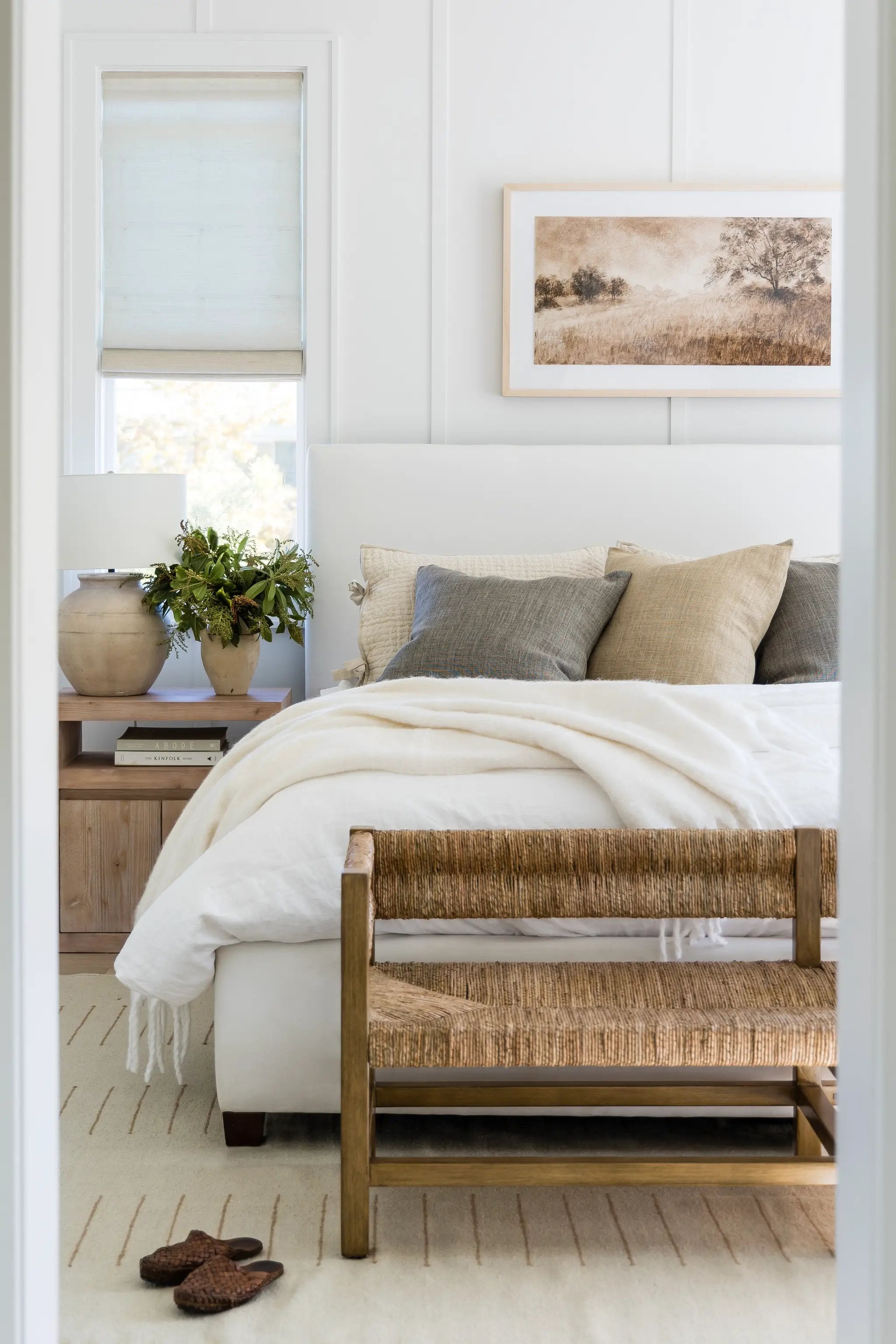 Corfu COF-1 Ivory Area Rug by Pure Salt by Momeni