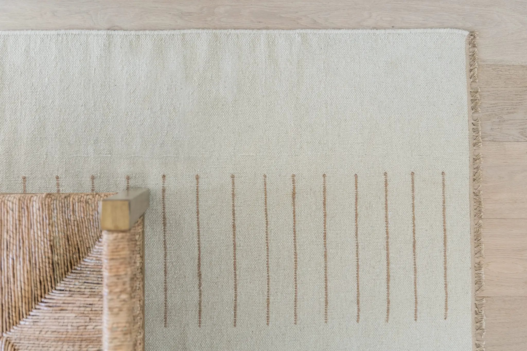 Corfu COF-1 Ivory Area Rug by Pure Salt by Momeni
