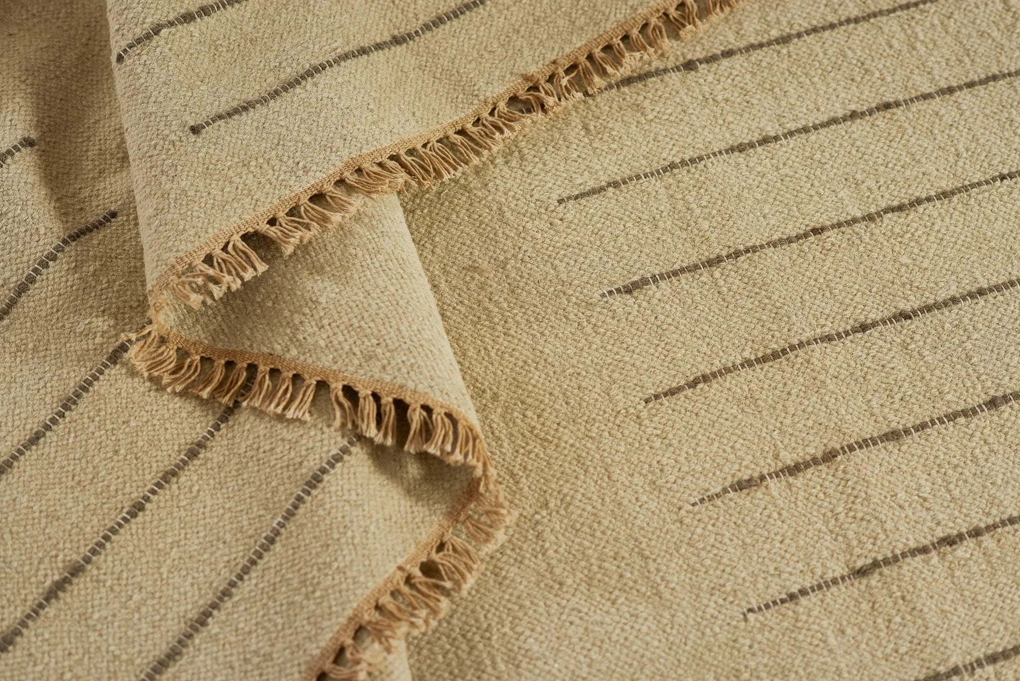 Corfu COF-1 Ivory Area Rug by Pure Salt by Momeni