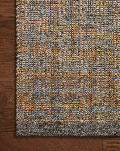 Jean Stoffer x Loloi Cornwall CRN-01 Charcoal / Natural Area Rug