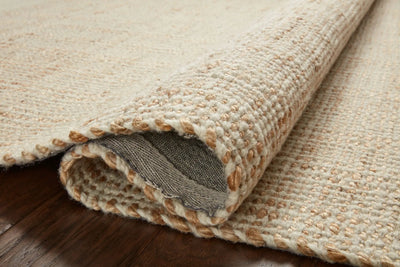 Cornwall CRN-01 Ivory / Natural Area Rug by Jean Stoffer x Loloi