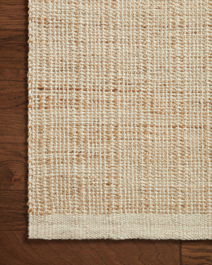 Jean Stoffer x Loloi Cornwall CRN-01 Ivory / Natural Area Rug