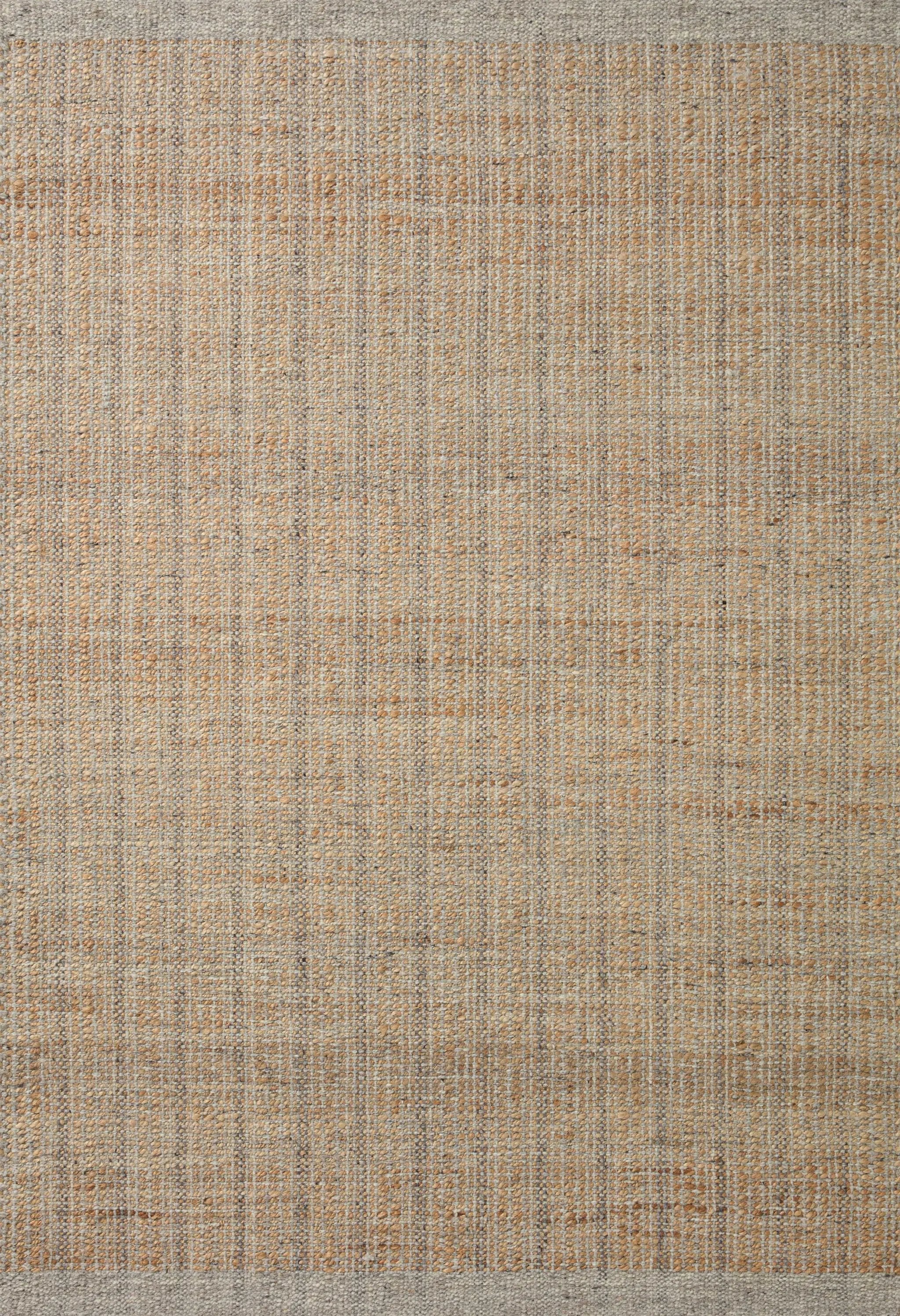 Cornwall CRN-01 Lt Grey / Natural Area Rug by Jean Stoffer x Loloi