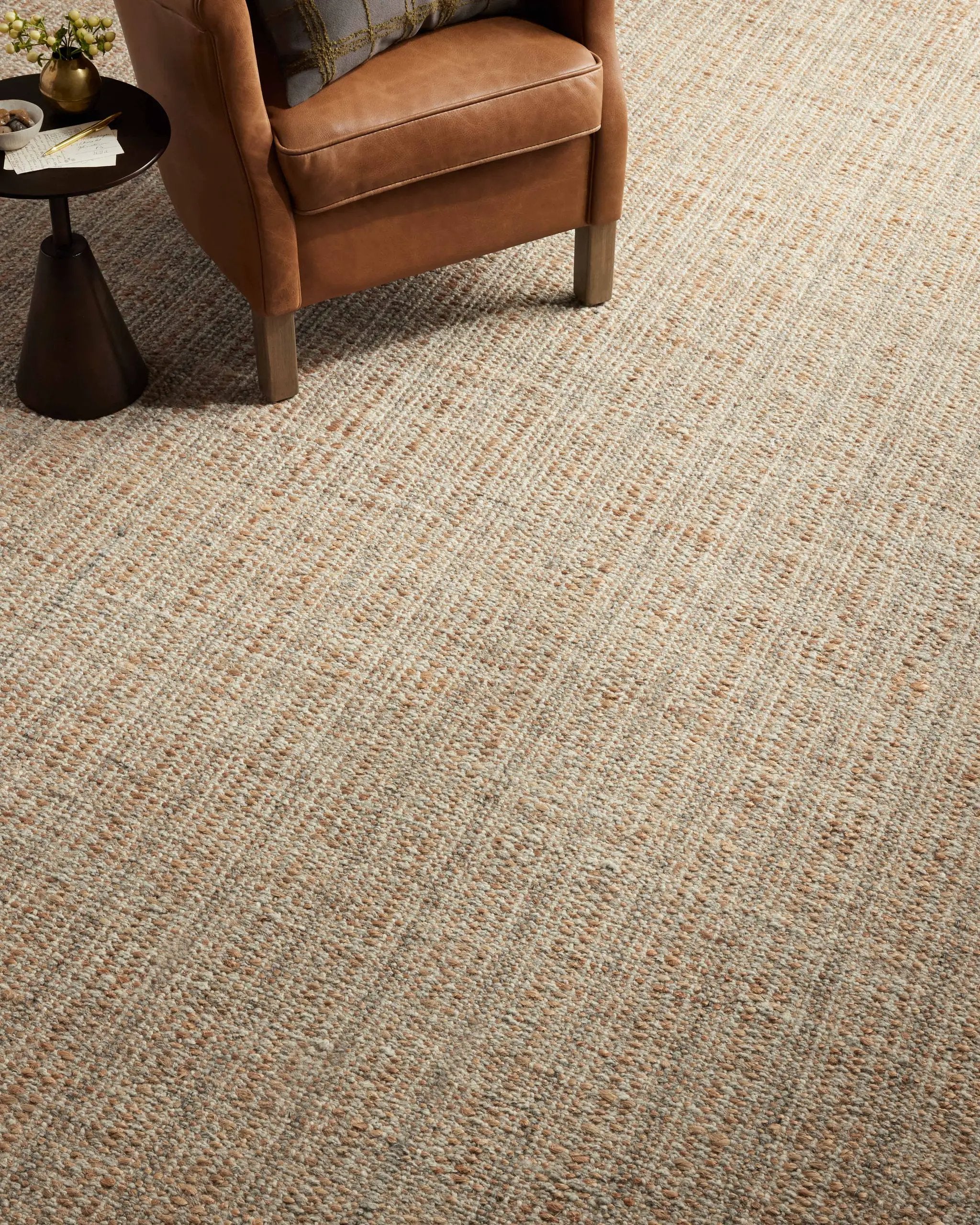Cornwall CRN-01 Lt Grey / Natural Area Rug by Jean Stoffer x Loloi