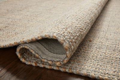 Cornwall CRN-01 Lt Grey / Natural Area Rug by Jean Stoffer x Loloi