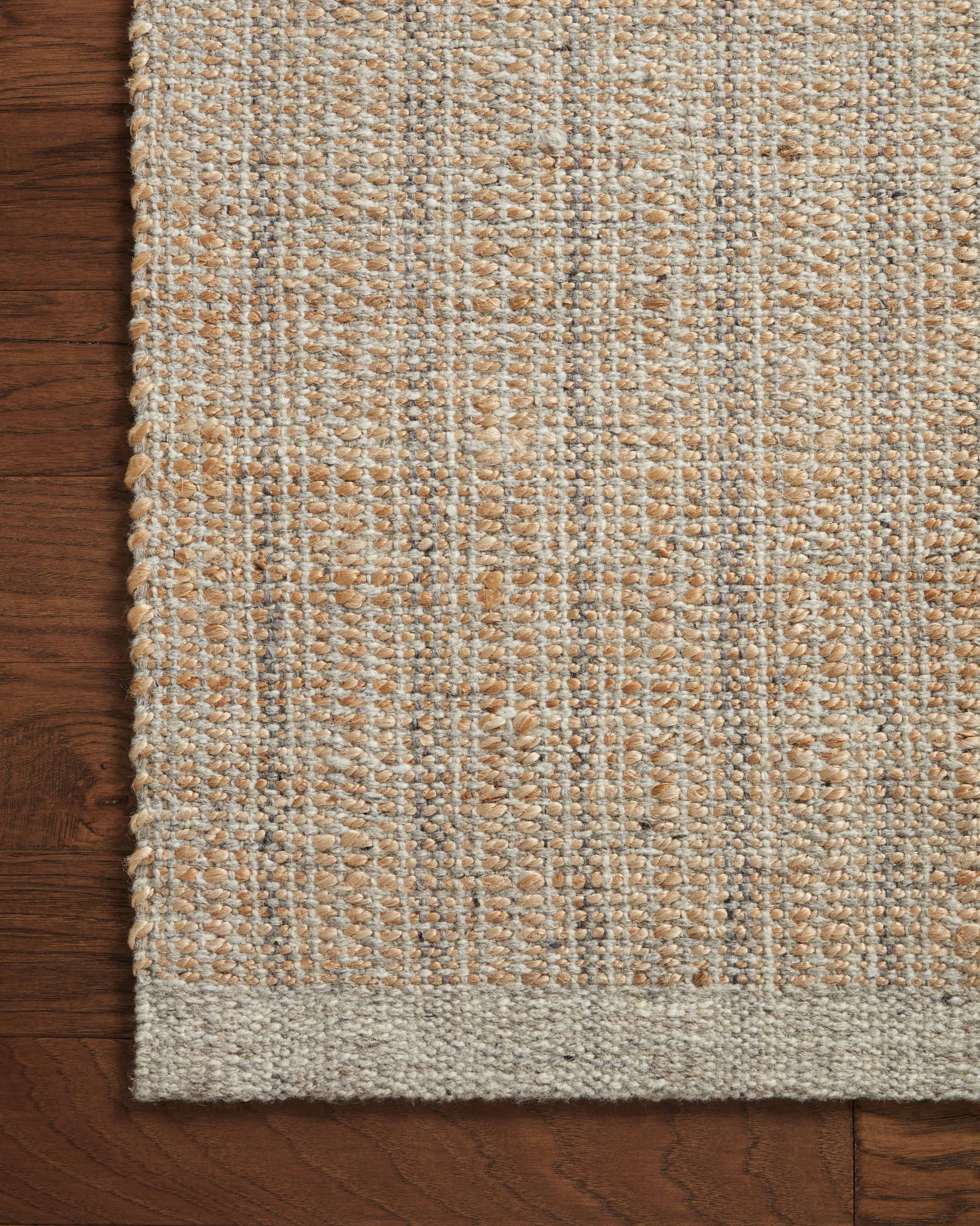 Jean Stoffer x Loloi Cornwall CRN-01 Lt Grey / Natural Area Rug