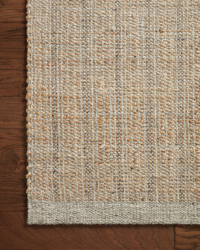 Cornwall CRN-01 Lt Grey / Natural Area Rug by Jean Stoffer x Loloi