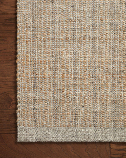 Jean Stoffer x Loloi Cornwall CRN-01 Lt Grey / Natural Area Rug