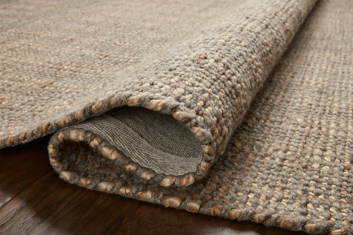 Cornwall CRN-01 Mocha / Natural Area Rug by Jean Stoffer x Loloi