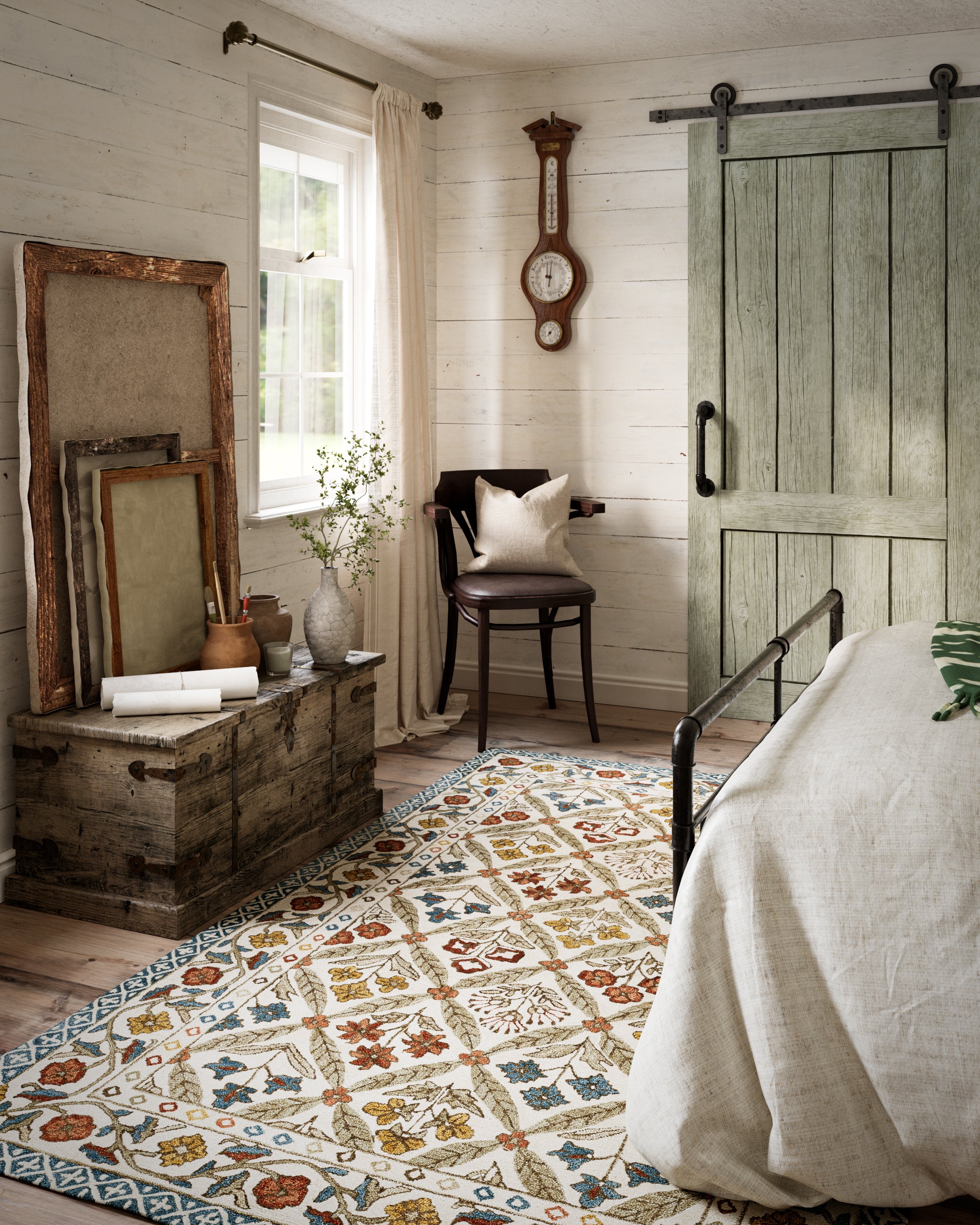 Momeni Cotswold COT-1 Blue  Hand Tufted Area Rug