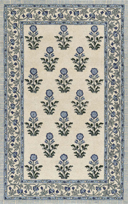 Momeni Cotswold COT-2 Blue Hand Tufted Area Rug
