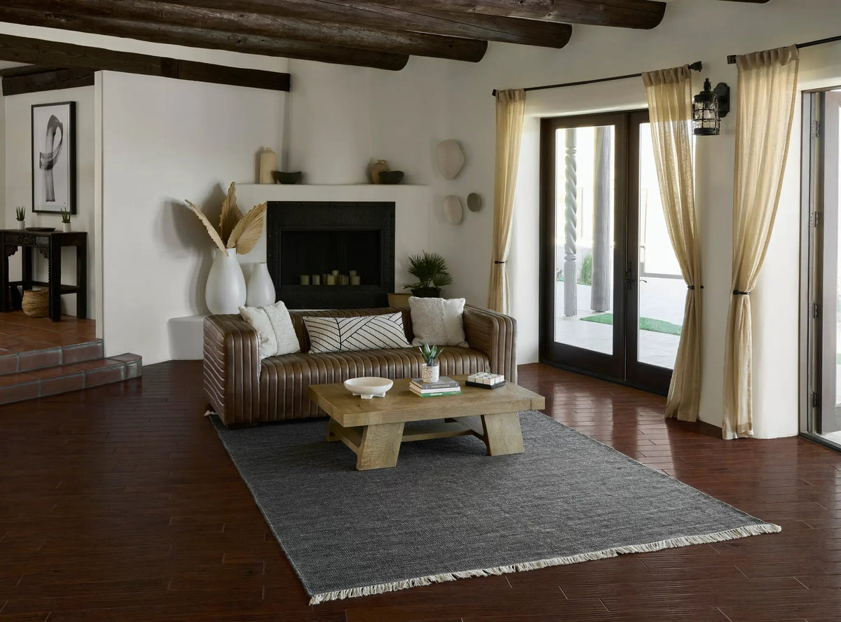 Cove CV-01 Charcoal Area Rug by Momeni