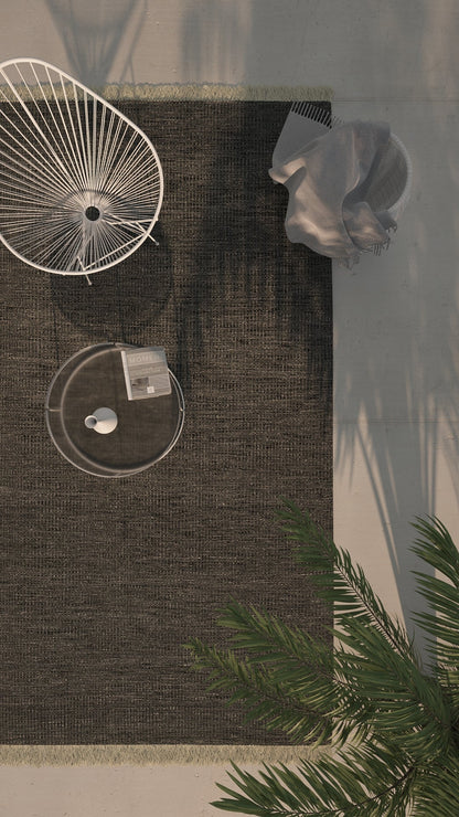 Momeni Cove CV-01 Charcoal Hand Woven Area Rug