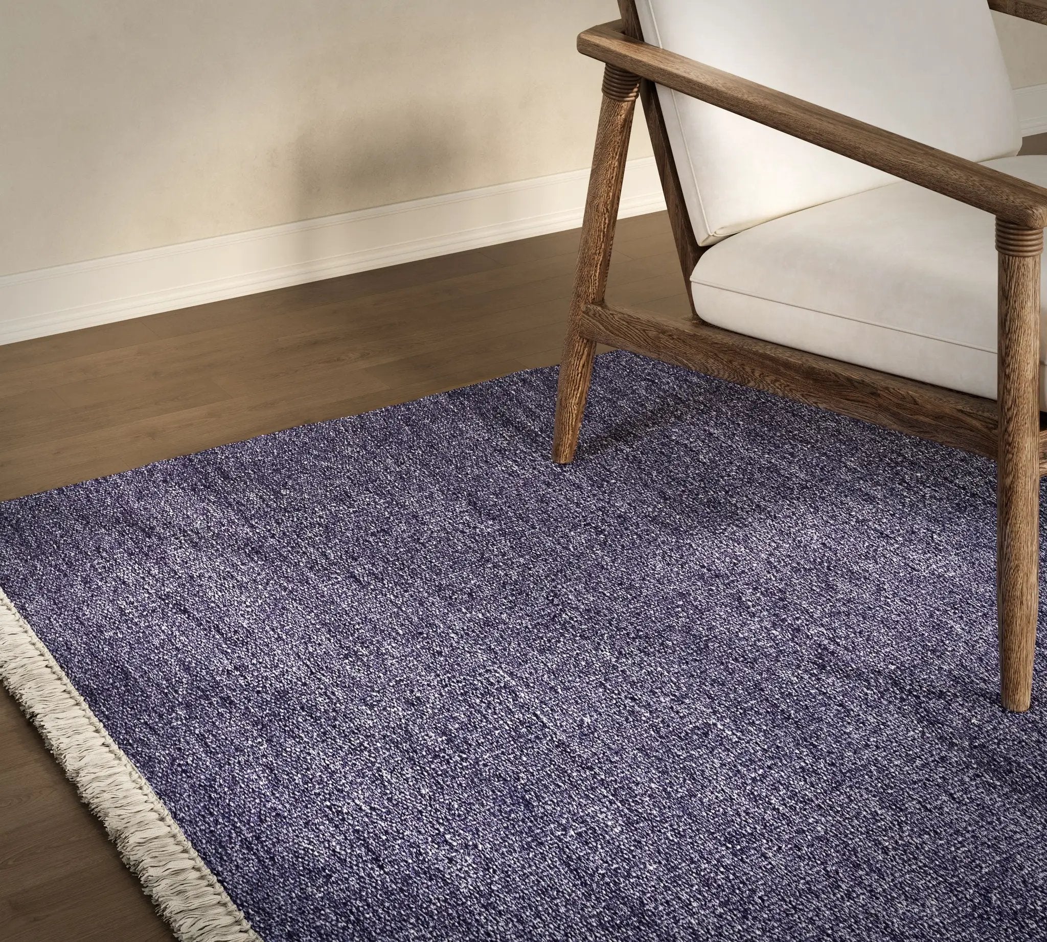 Cove CV-01 Denim Area Rug by Momeni