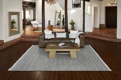 Momeni Cove CV-01 Silver Hand Woven Area Rug