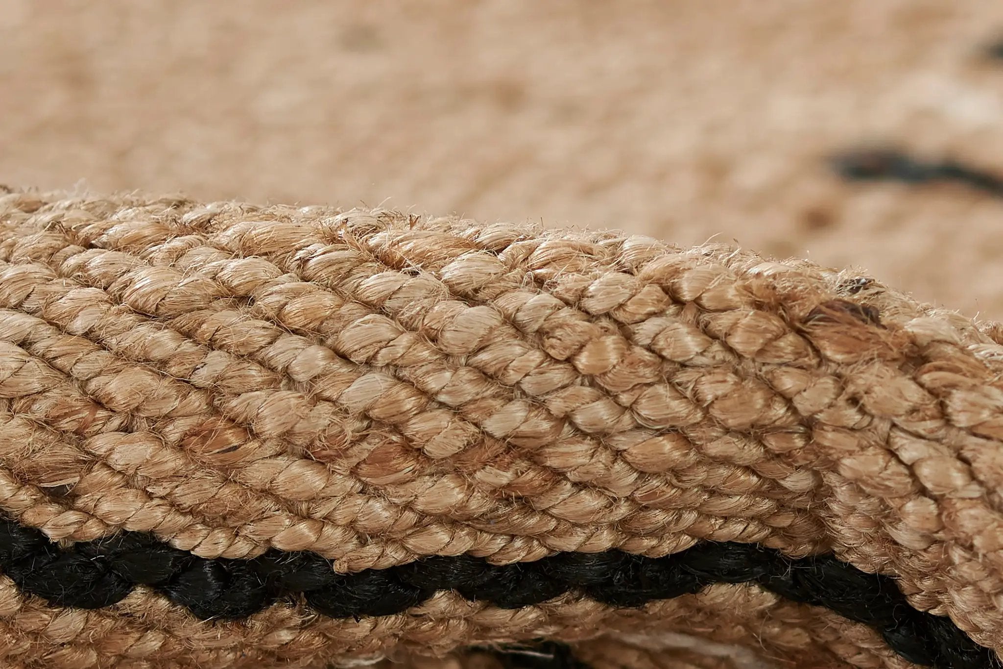 Crescent CRE-2 (Broken Stripes) Natural Area Rug by Erin Gates by Momeni