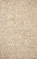 The Cynthia CYN-01 Oatmeal / Multi Area Rug showcases cozy oatmeal and vibrant multi-toned tones in a hand-tufted wool area rug with floral style
