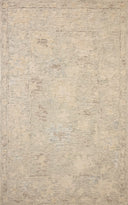 The Cynthia CYN-04 Sky / Natural Area Rug pairs breezy sky-blue and warm natural tones and floral patterns in a hand-tufted wool area rug