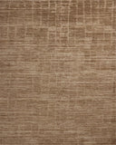 The Daniel DAN-01 Fawn Area Rug offers warm fawn sophistication and ribbed and graphic charm in a hand-loomed bamboo and wool area rug