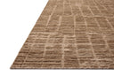 The Daniel DAN-01 Fawn Area Rug offers warm fawn sophistication and ribbed and graphic charm in a hand-loomed bamboo and wool area rug