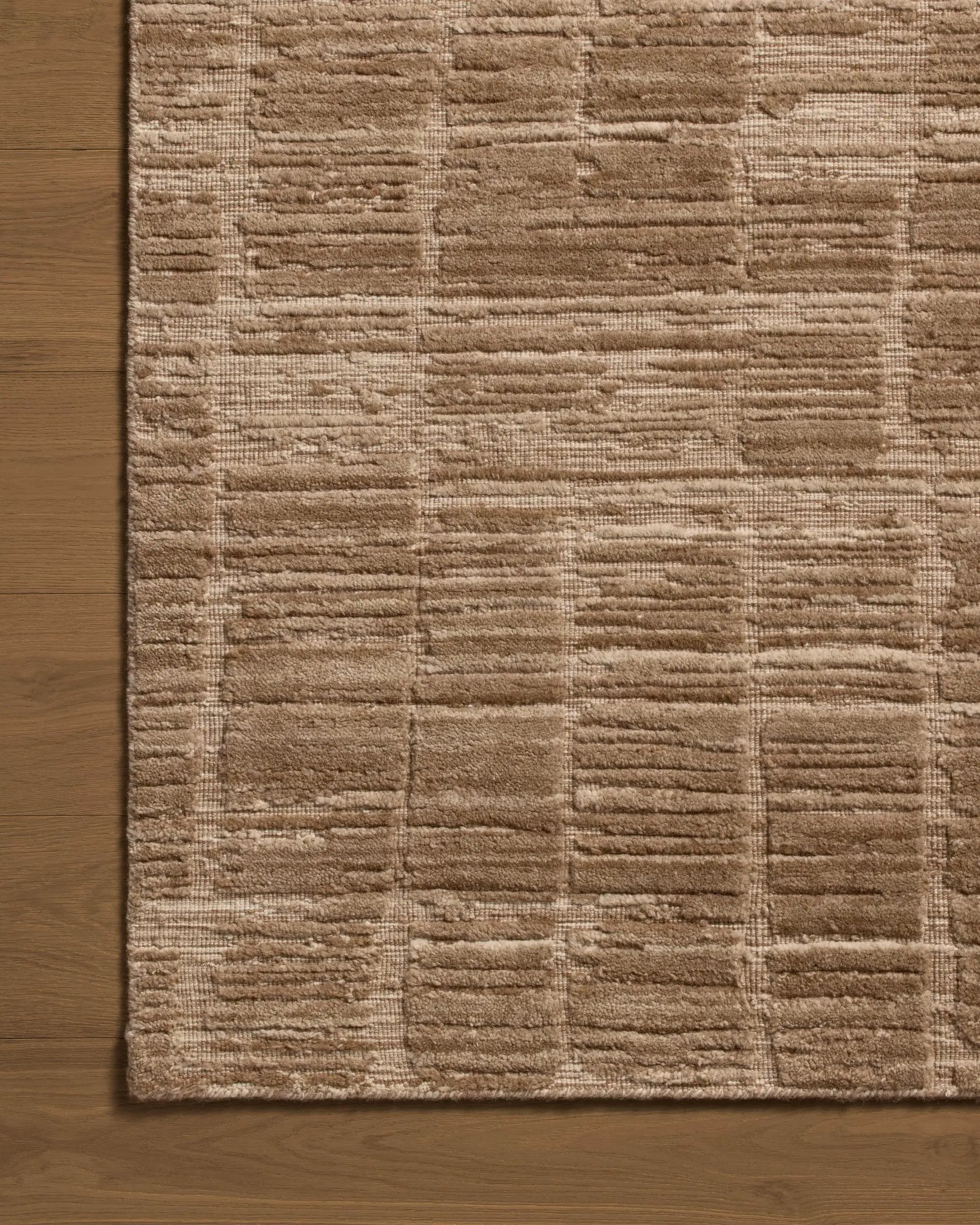 Daniel DAN-01 Fawn Area Rug by Jean Stoffer x Loloi