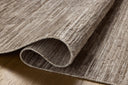 The Daniel DAN-02 Dove Area Rug brings gentle dove character and ribbed and graphic flair to your home in a hand-loomed bamboo and wool area rug