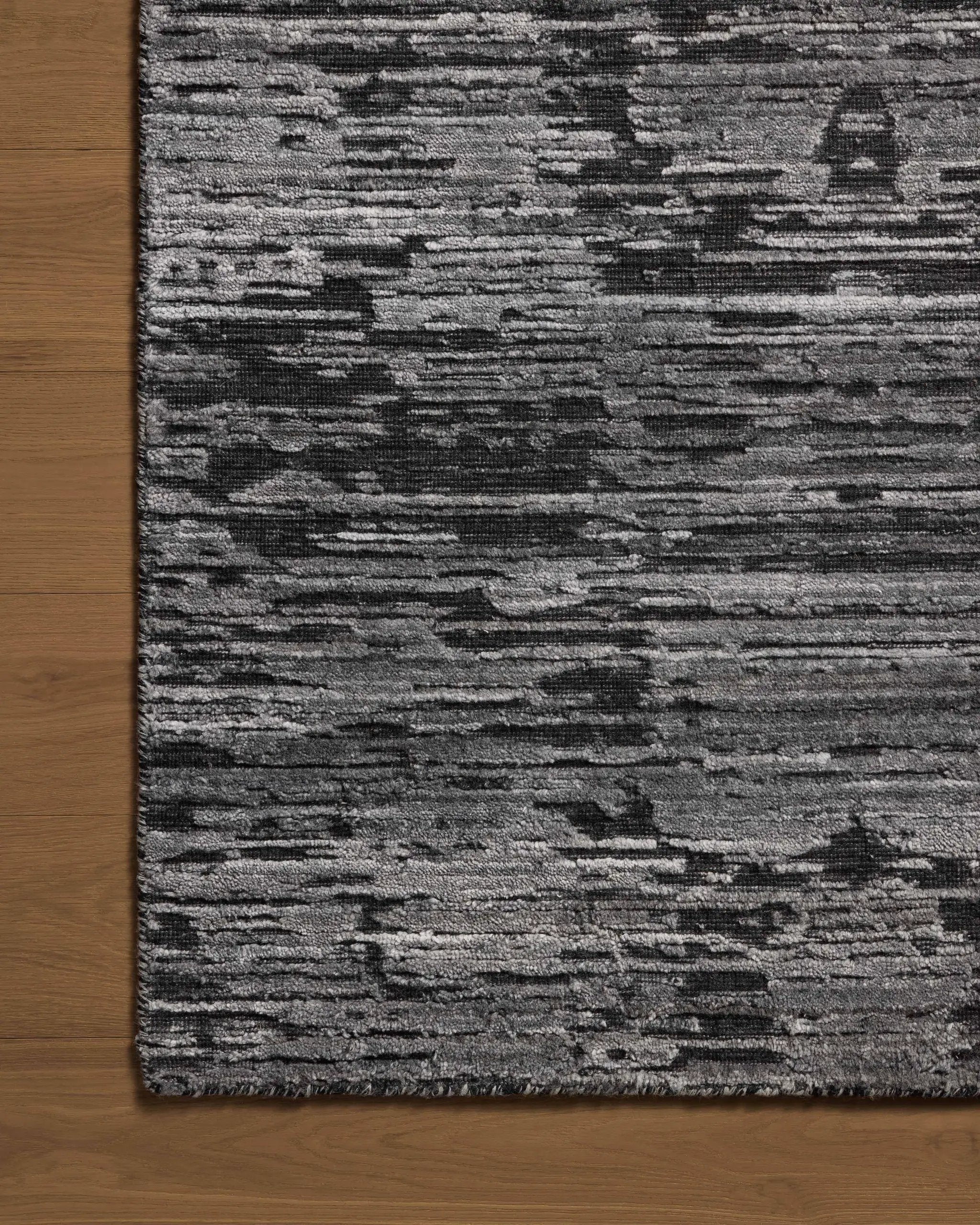 Daniel DAN-03 Charcoal Area Rug by Jean Stoffer x Loloi