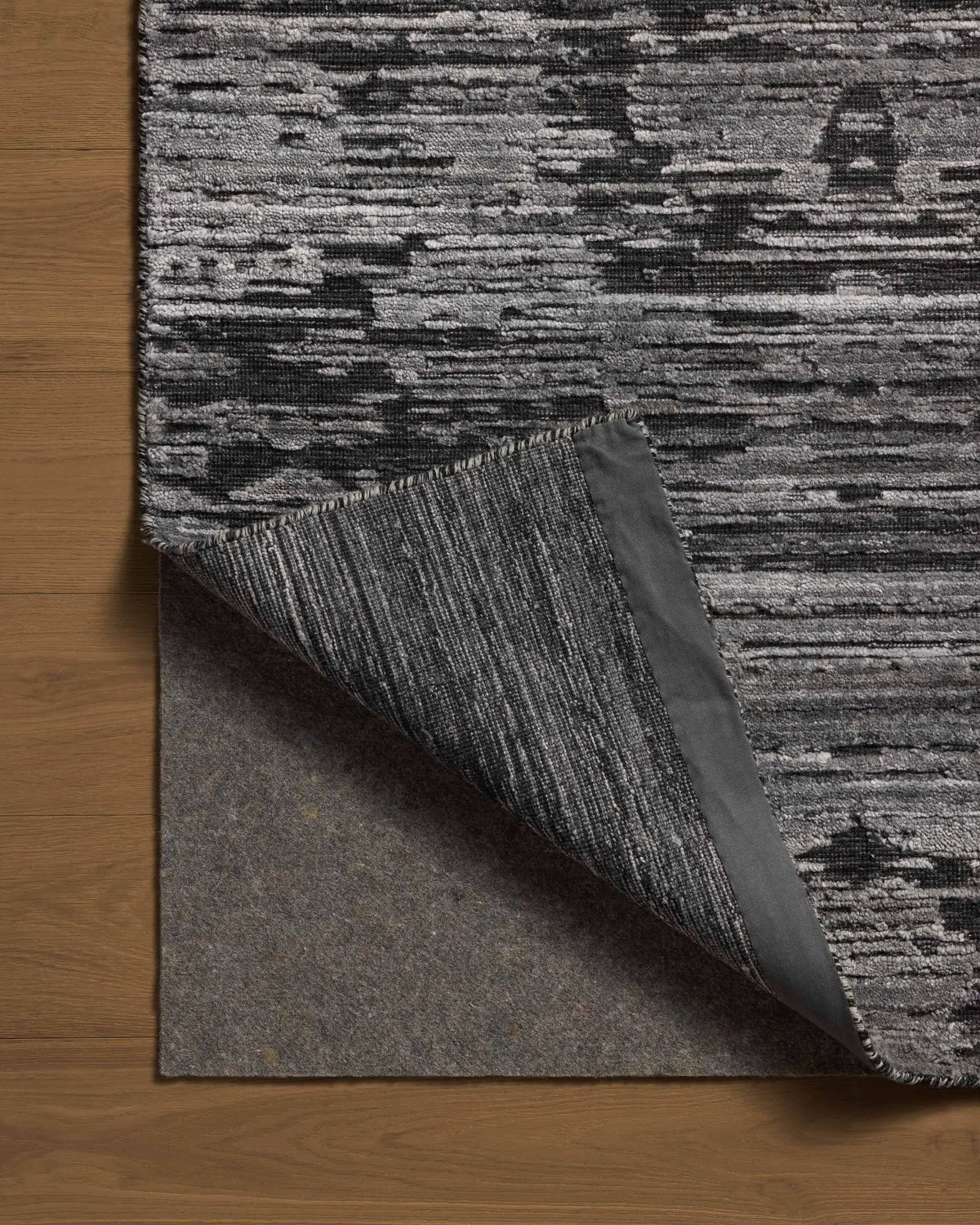 Daniel DAN-03 Charcoal Area Rug by Jean Stoffer x Loloi