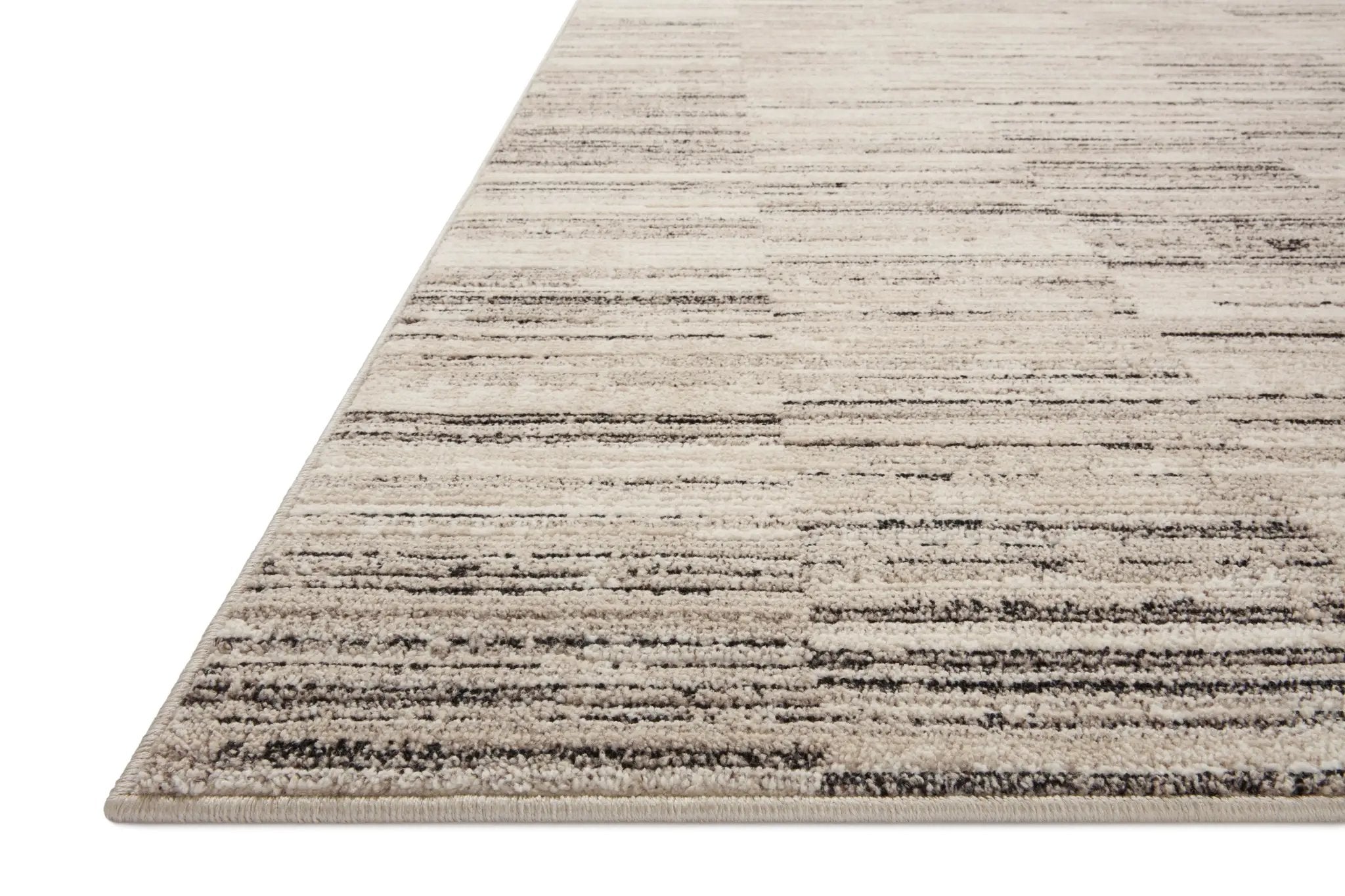Darby DAR-01 Charcoal / Sand Area Rug by Loloi