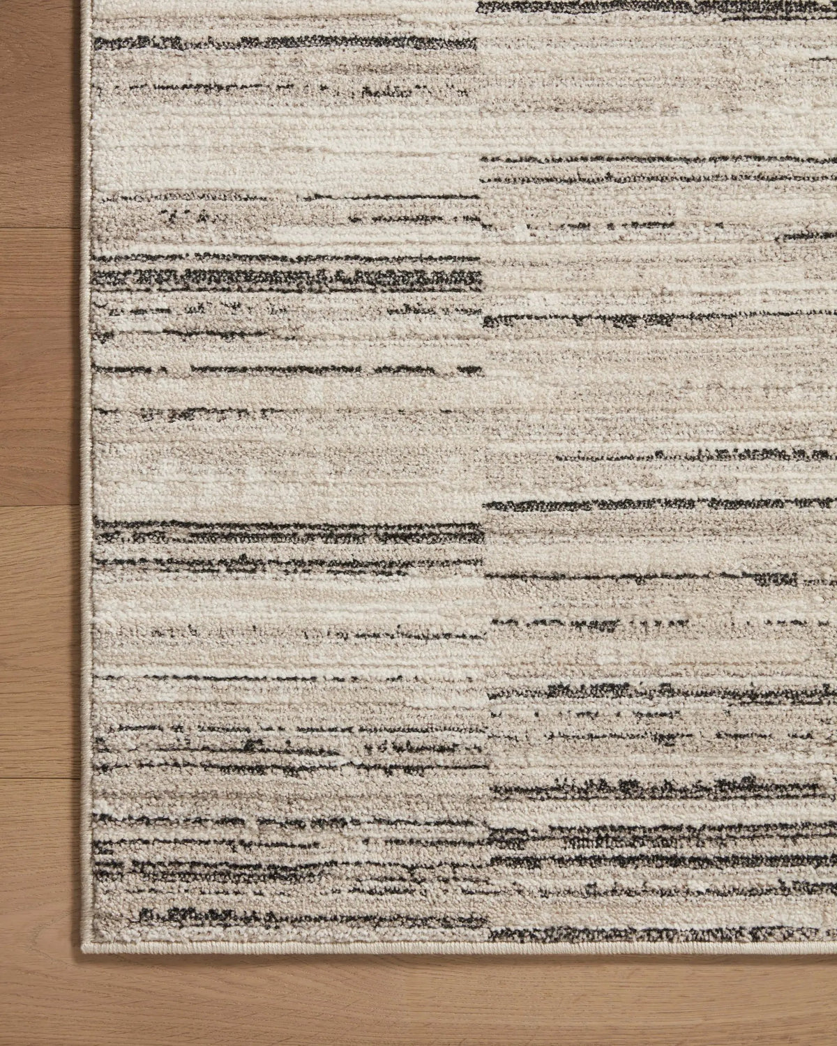 Darby DAR-01 Charcoal / Sand Area Rug by Loloi