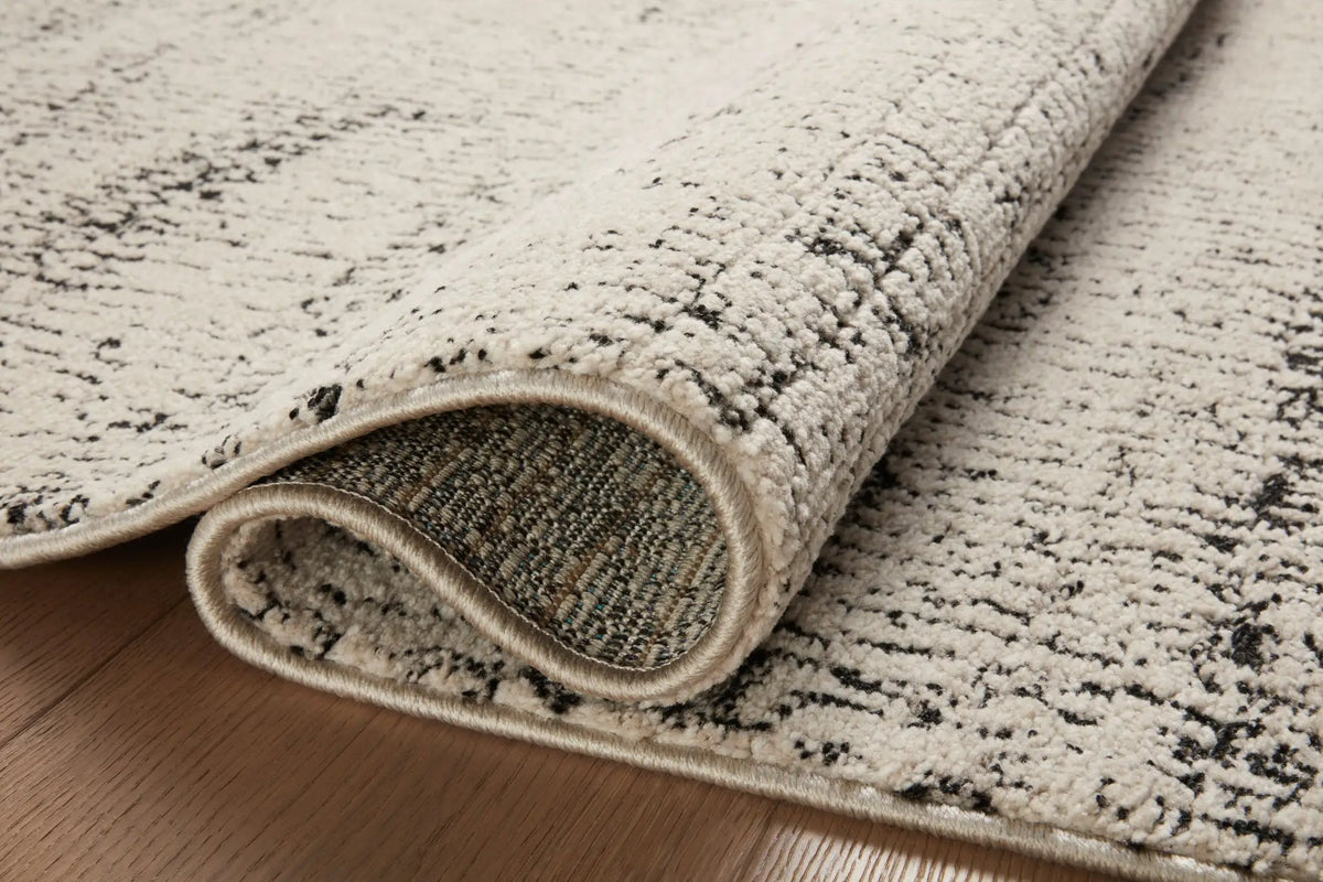 Darby DAR-02 Oatmeal / Charcoal Area Rug by Loloi