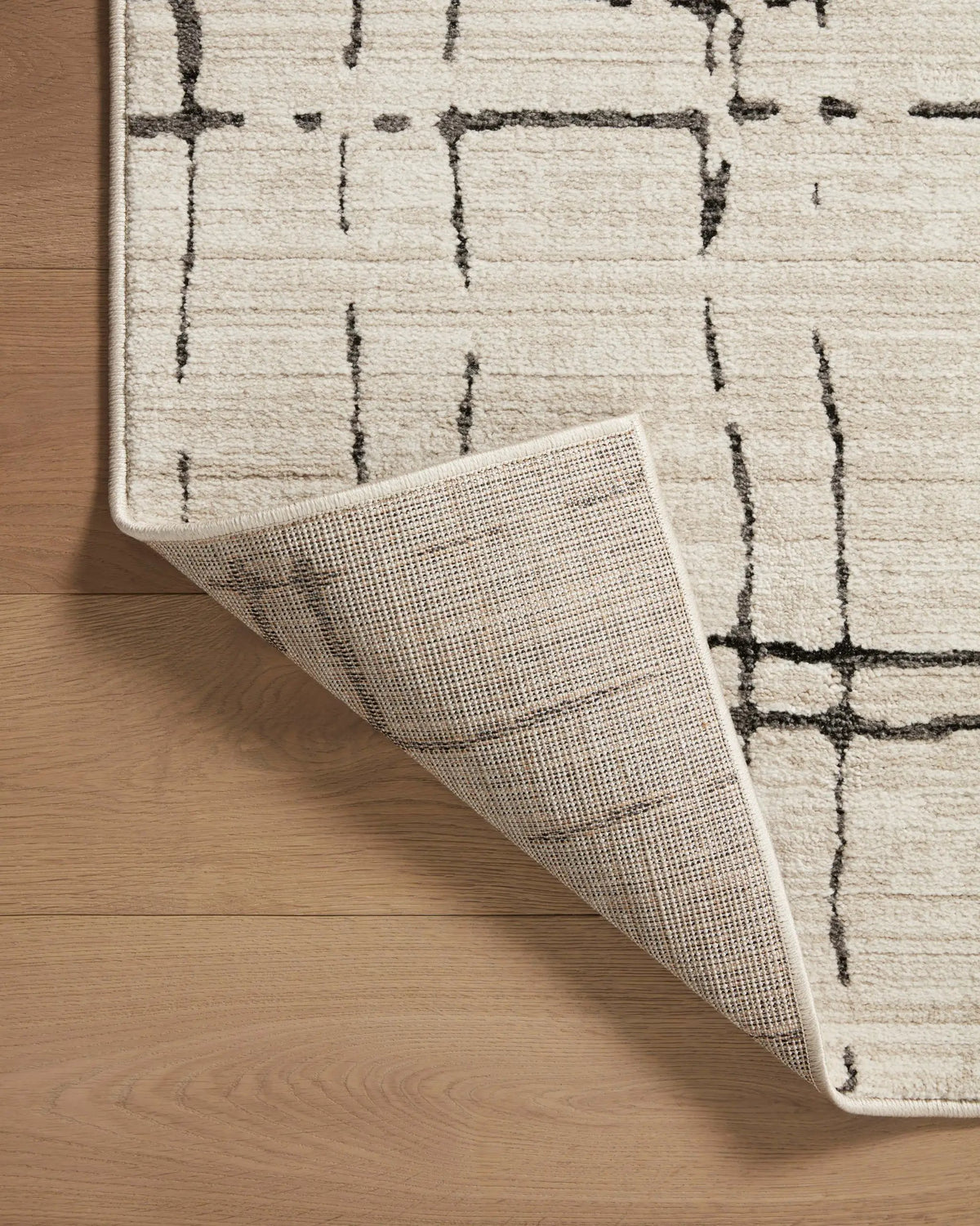 Darby DAR-06 Sand / Dk. Grey Area Rug by Loloi