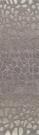 Momeni Delhi DL-33 Silver Hand Tufted Area Rug