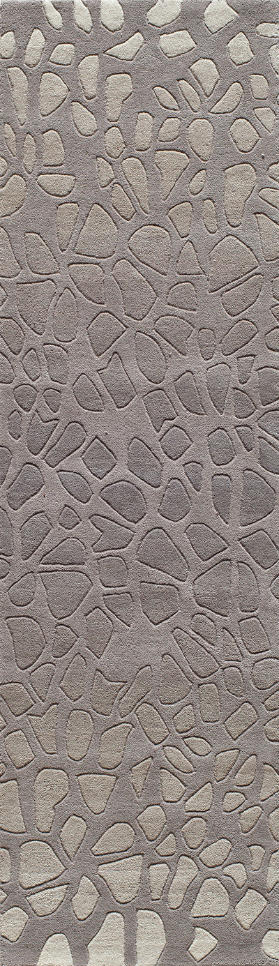 Momeni Delhi DL-33 Silver Hand Tufted Area Rug