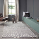 Momeni Delhi DL-33 Silver Hand Tufted Area Rug