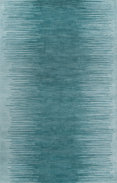 Momeni Delhi DL-63 Aqua Hand Tufted Area Rug