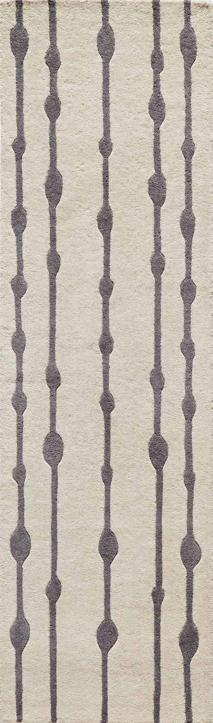 Momeni Delhi DL-64 Gray Hand Tufted Area Rug