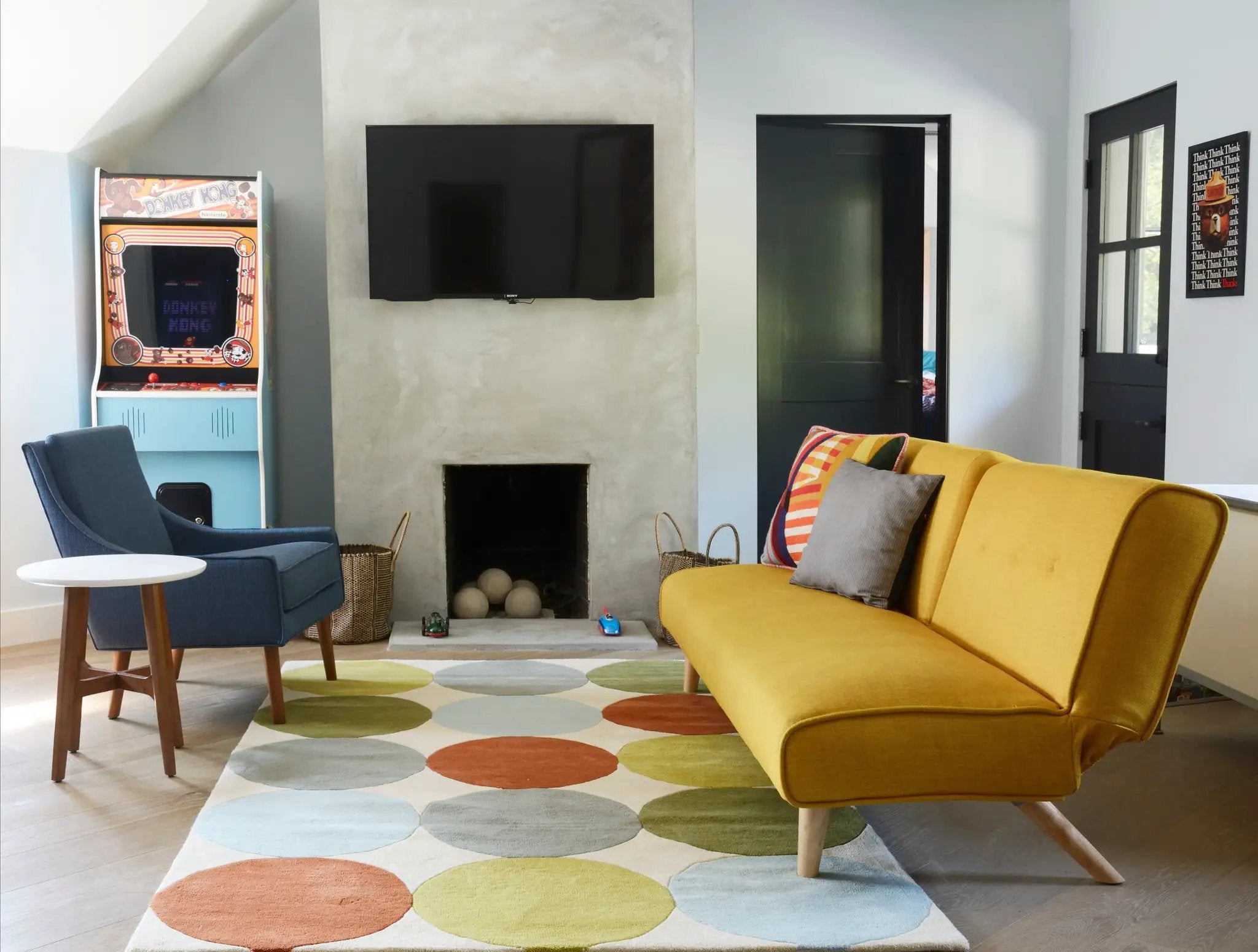 Delmar DEL-1 (Agatha Dots) Multicolor Area Rug by Novogratz by Momeni