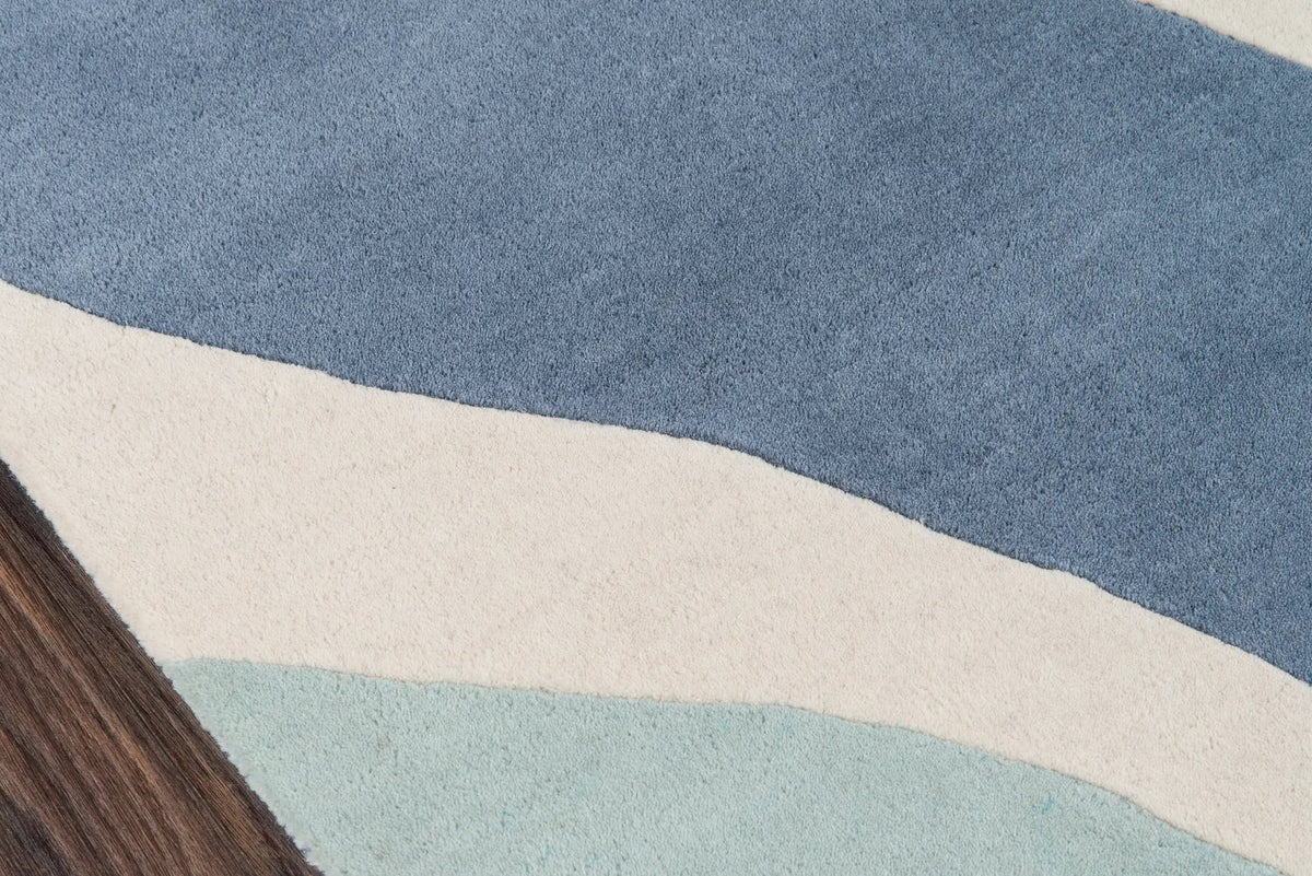 Delmar DEL-4 (Sorbet) Blue Area Rug by Novogratz by Momeni