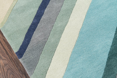 Novogratz Delmar DEL-5 Blue Area Rug by Momeni