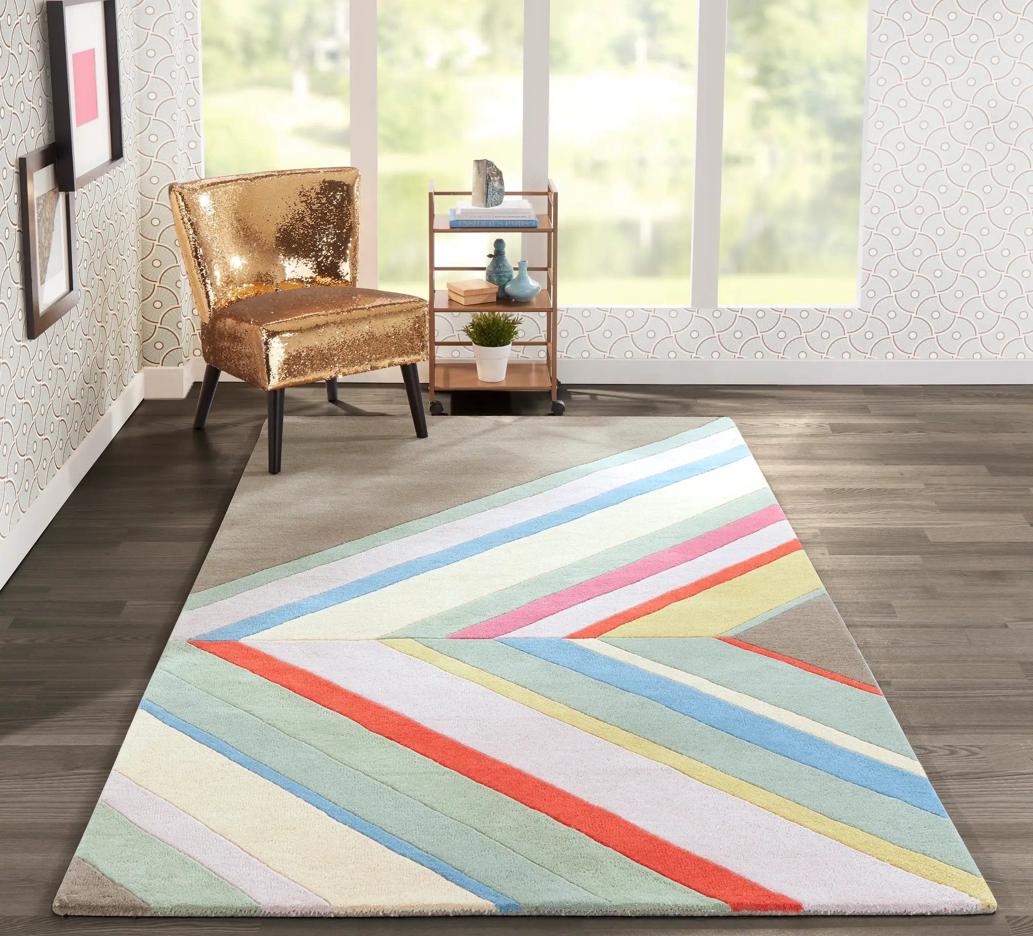Delmar DEL-5 (Ultralight) Gray Area Rug by Novogratz by Momeni