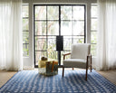 Novogratz Delmar DEL11 Blue Area Rug by Momeni