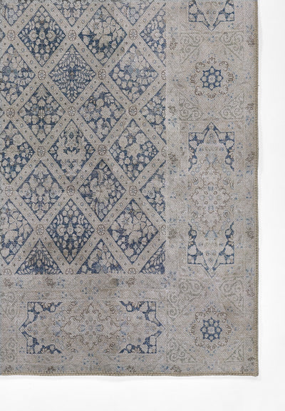 Erin Gates Dorset DOR-3 Blue Area Rug by Momeni