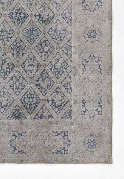 Erin Gates Dorset DOR-3 Blue Area Rug by Momeni